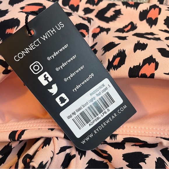 NWT RYDERWEAR ADAPT HIGH WAISTED SCRUNCH LEGGINGS - Picture 3 of 7